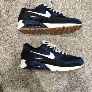 Nike Air Max 90 Men's Shoes - Navy and White mens size 10